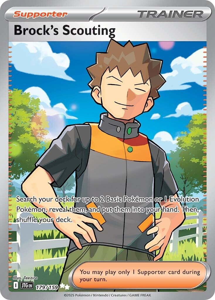 Brock's Scouting (179/159) [Scarlet & Violet: Journey Together] | L.A. Mood Comics and Games