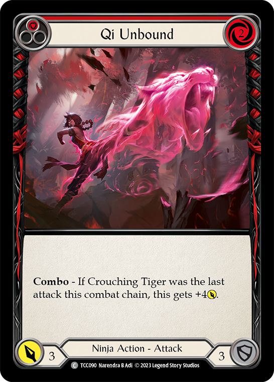 Qi Unbound (Red) [TCC090] (Round the Table: TCC x LSS) | L.A. Mood Comics and Games