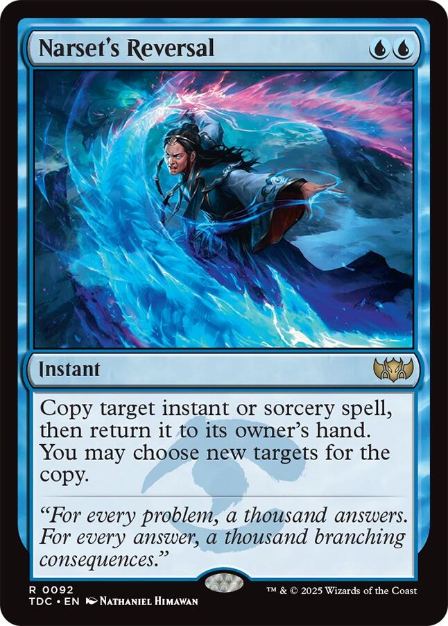 Narset's Reversal [Tarkir: Dragonstorm Commander] | L.A. Mood Comics and Games