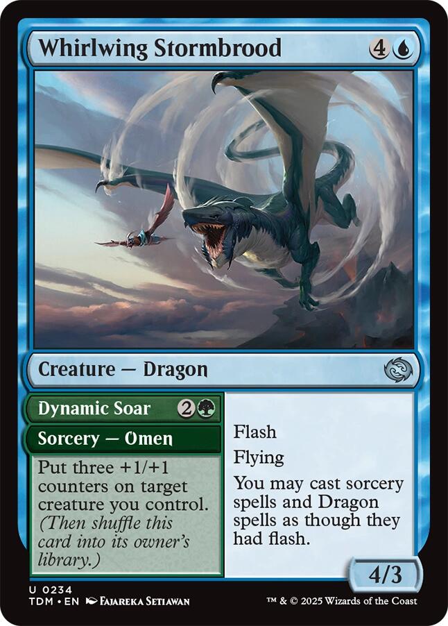 Whirlwing Stormbrood [Tarkir: Dragonstorm] | L.A. Mood Comics and Games