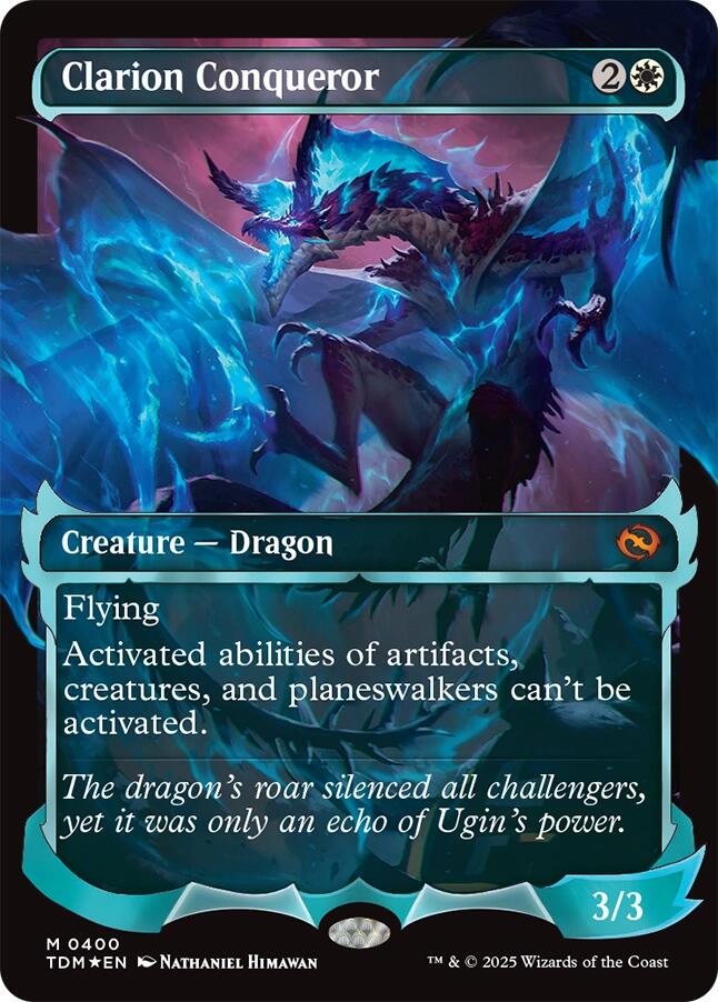Clarion Conqueror (Showcase) [Tarkir: Dragonstorm] | L.A. Mood Comics and Games
