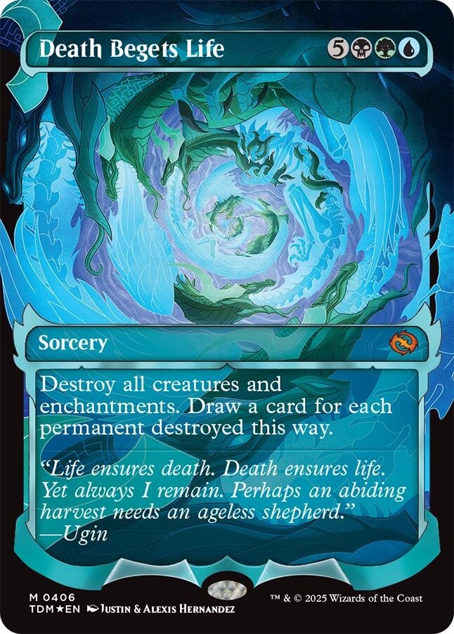 Death Begets Life (Showcase) [Tarkir: Dragonstorm] | L.A. Mood Comics and Games