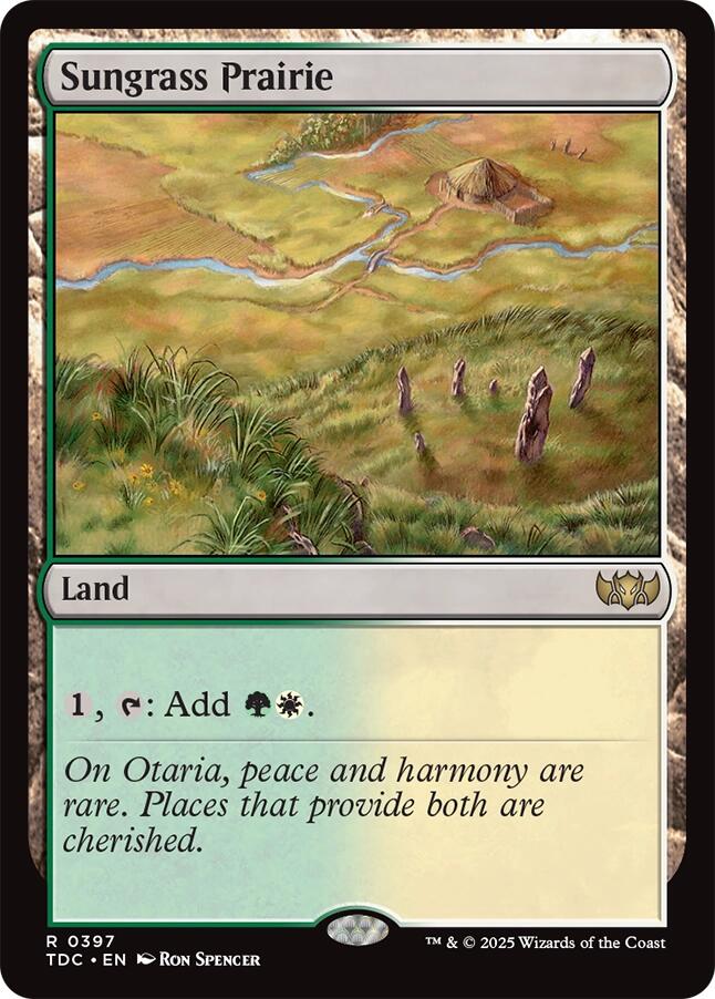 Sungrass Prairie [Tarkir: Dragonstorm Commander] | L.A. Mood Comics and Games
