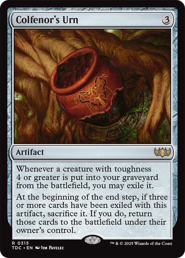 Colfenor's Urn [Tarkir: Dragonstorm Commander] | L.A. Mood Comics and Games