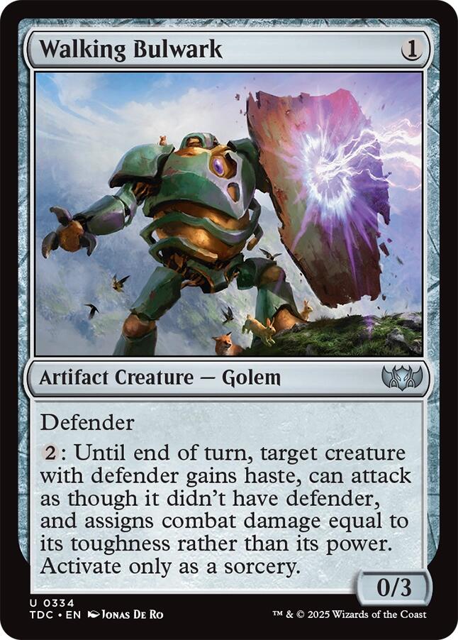 Walking Bulwark [Tarkir: Dragonstorm Commander] | L.A. Mood Comics and Games