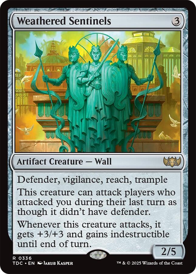 Weathered Sentinels [Tarkir: Dragonstorm Commander] | L.A. Mood Comics and Games