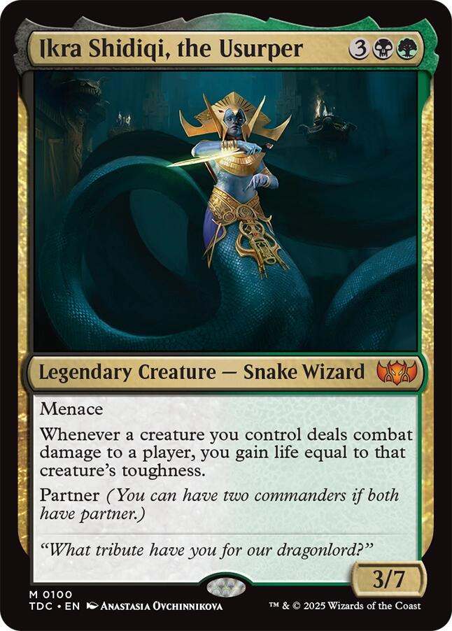 Ikra Shidiqi, the Usurper [Tarkir: Dragonstorm Commander] | L.A. Mood Comics and Games