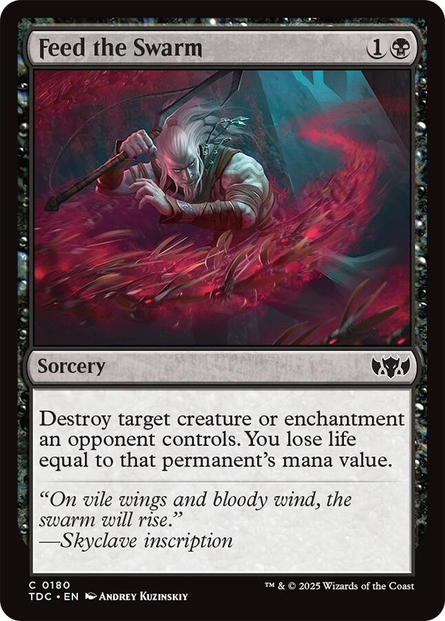 Feed the Swarm [Tarkir: Dragonstorm Commander] | L.A. Mood Comics and Games
