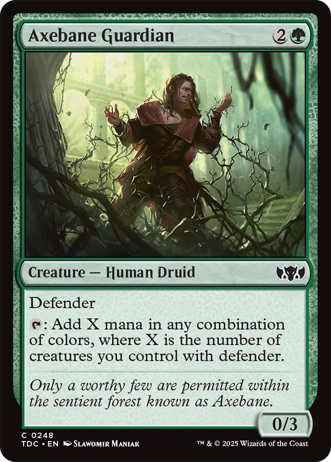 Axebane Guardian [Tarkir: Dragonstorm Commander] | L.A. Mood Comics and Games