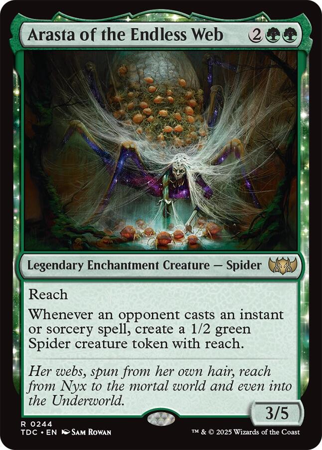 Arasta of the Endless Web [Tarkir: Dragonstorm Commander] | L.A. Mood Comics and Games