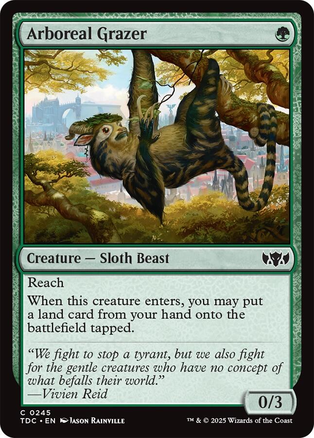 Arboreal Grazer [Tarkir: Dragonstorm Commander] | L.A. Mood Comics and Games