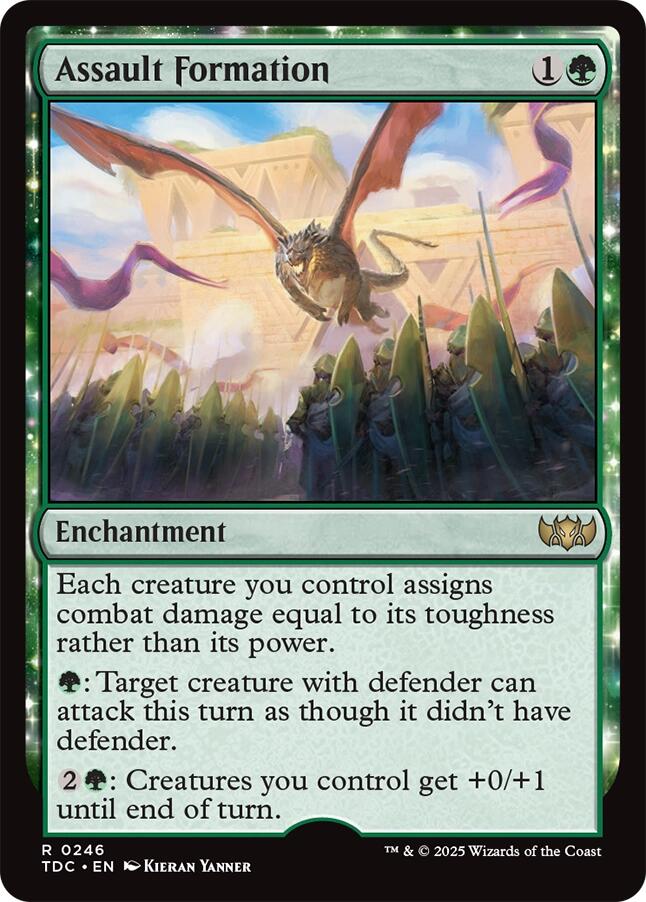 Assault Formation [Tarkir: Dragonstorm Commander] | L.A. Mood Comics and Games