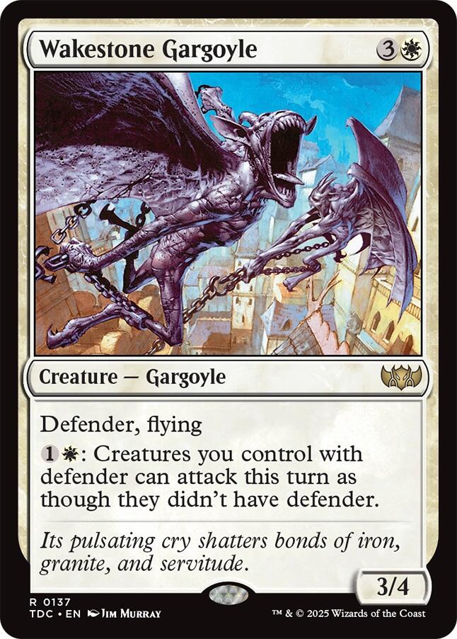 Wakestone Gargoyle [Tarkir: Dragonstorm Commander] | L.A. Mood Comics and Games