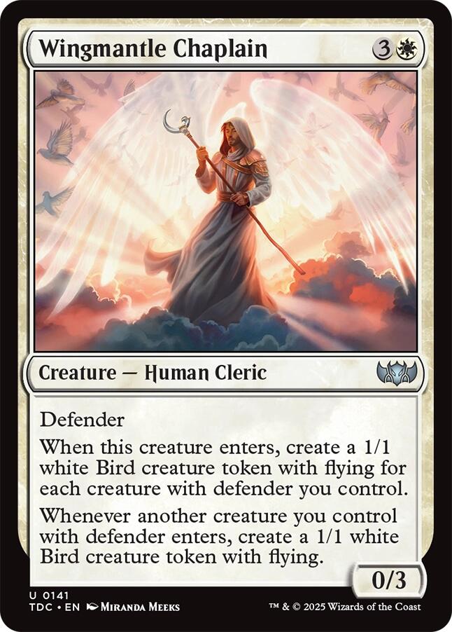 Wingmantle Chaplain [Tarkir: Dragonstorm Commander] | L.A. Mood Comics and Games