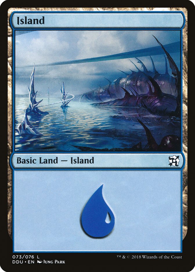 Island (73) [Duel Decks: Elves vs. Inventors] | L.A. Mood Comics and Games