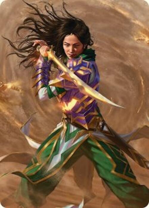 Descendant of Storms Art Card (2/54) [Tarkir: Dragonstorm Art Series] | L.A. Mood Comics and Games
