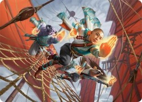 Aligned Heart Art Card (52/54) [Tarkir: Dragonstorm Art Series] | L.A. Mood Comics and Games