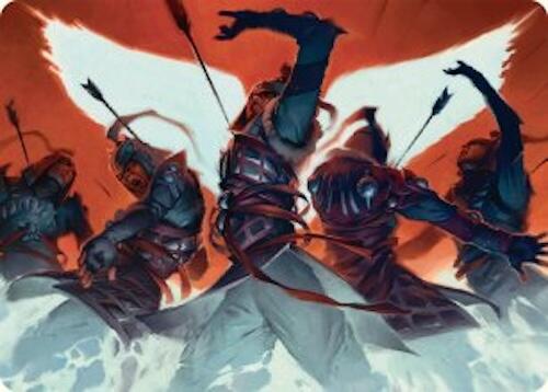 Desperate Measures Art Card (11/54) [Tarkir: Dragonstorm Art Series] | L.A. Mood Comics and Games