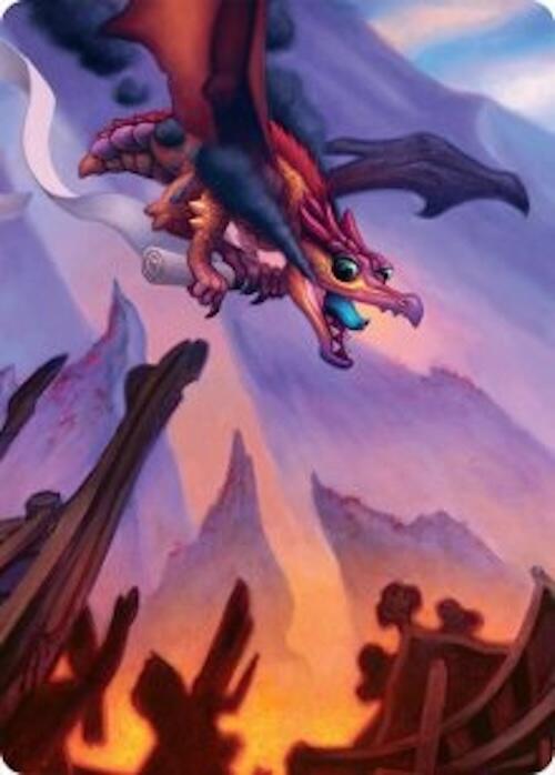 Scavenger Regent Art Card (45/54) [Tarkir: Dragonstorm Art Series] | L.A. Mood Comics and Games