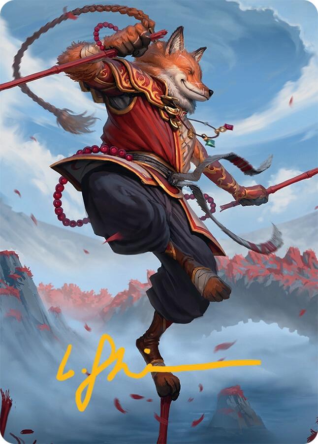 Equilibrium Adept Art Card (16/54) (Gold-Stamped Signature) [Tarkir: Dragonstorm Art Series] | L.A. Mood Comics and Games