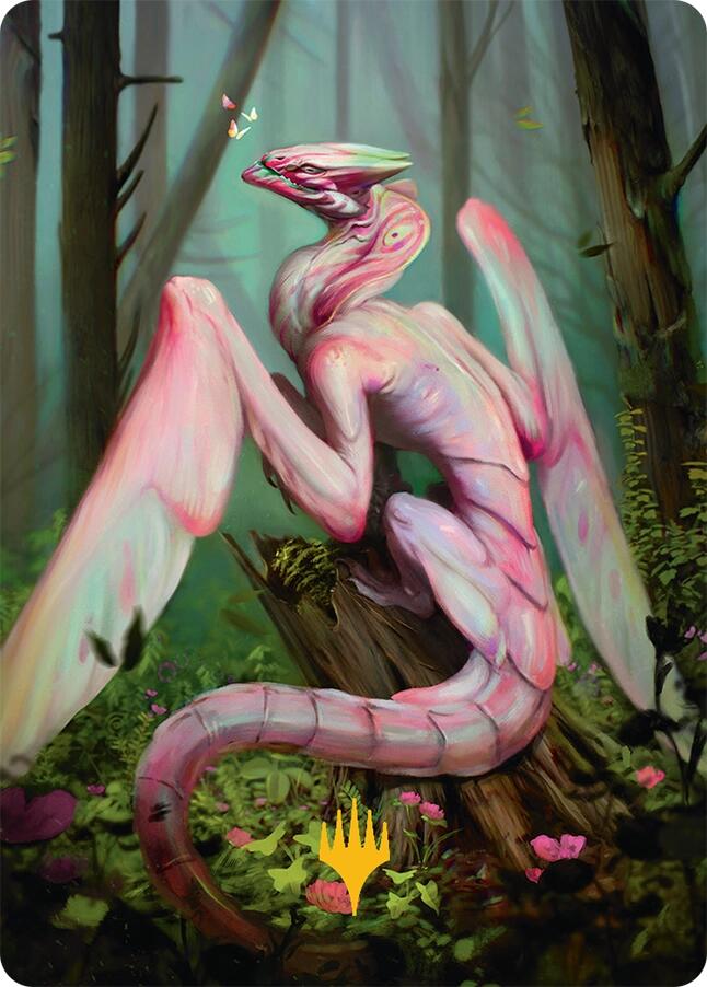 Bloomvine Regent Art Card (46/54) (Gold-Stamped) [Tarkir: Dragonstorm Art Series] | L.A. Mood Comics and Games
