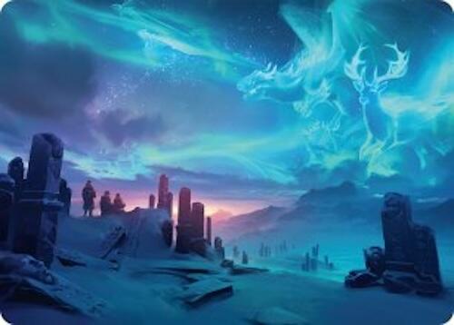 Auroral Procession Art Card (20/54) [Tarkir: Dragonstorm Art Series] | L.A. Mood Comics and Games