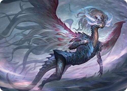 Shiko, Paragon of the Way Art Card (37/54) [Tarkir: Dragonstorm Art Series] | L.A. Mood Comics and Games