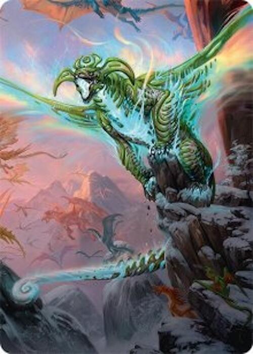 Ureni of the Unwritten Art Card (51/54) [Tarkir: Dragonstorm Art Series] | L.A. Mood Comics and Games