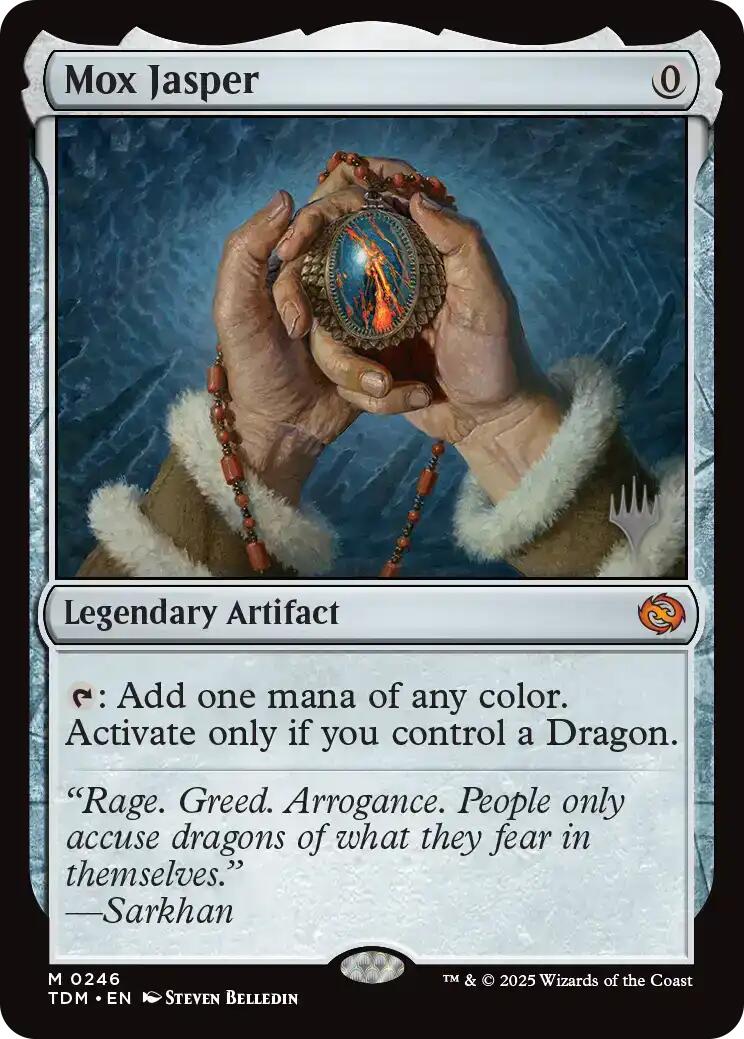 Mox Jasper [Tarkir: Dragonstorm Promos] | L.A. Mood Comics and Games