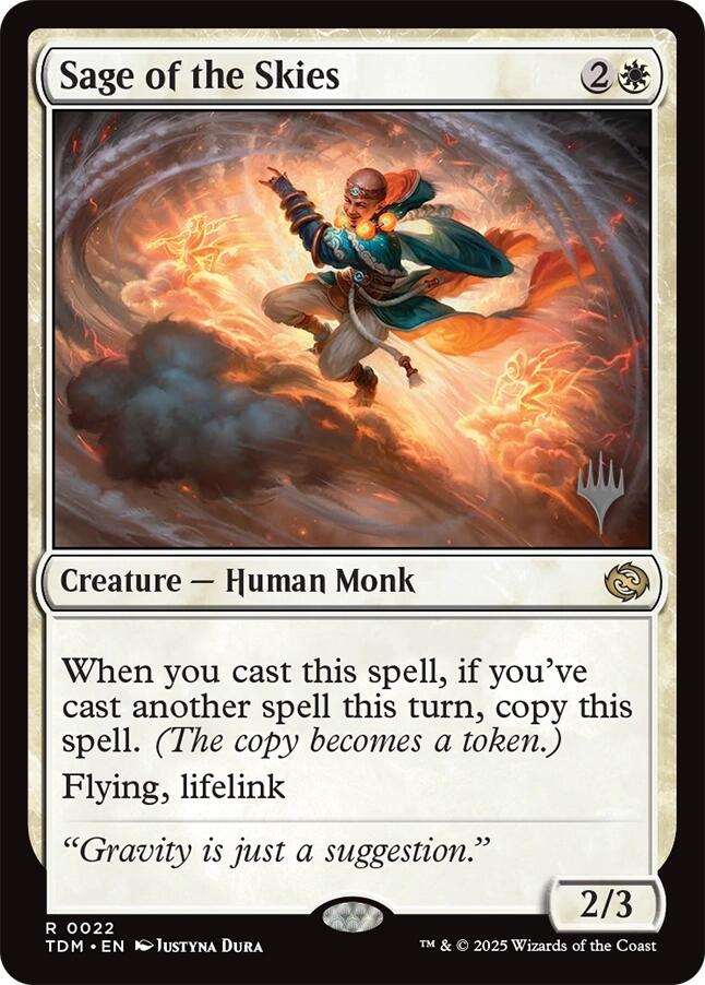 Sage of the Skies [Tarkir: Dragonstorm Promos] | L.A. Mood Comics and Games
