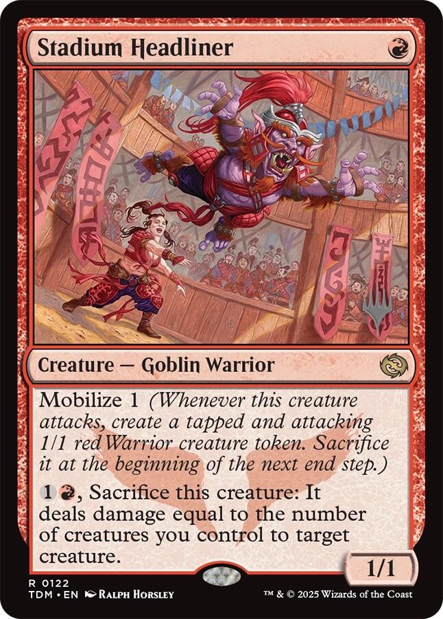 Stadium Headliner [Tarkir: Dragonstorm Promos] | L.A. Mood Comics and Games