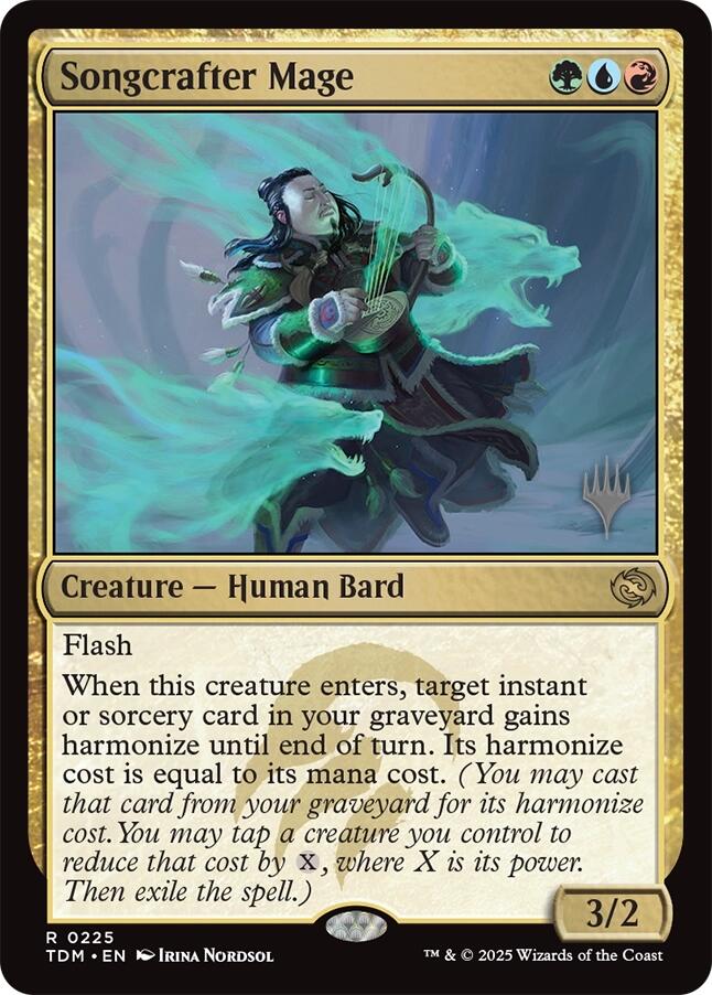 Songcrafter Mage [Tarkir: Dragonstorm Promos] | L.A. Mood Comics and Games