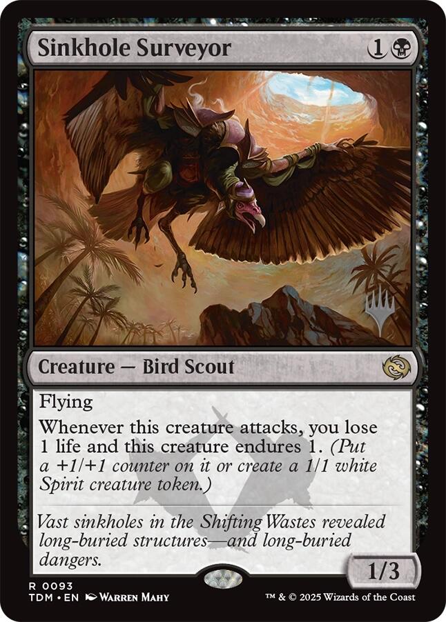 Sinkhole Surveyor [Tarkir: Dragonstorm Promos] | L.A. Mood Comics and Games