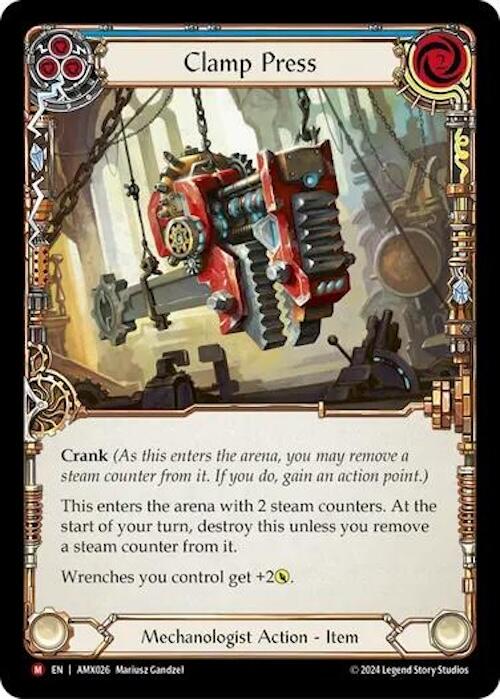 Clamp Press [AMX026] (Armory Deck: Maxx Nitro) | L.A. Mood Comics and Games