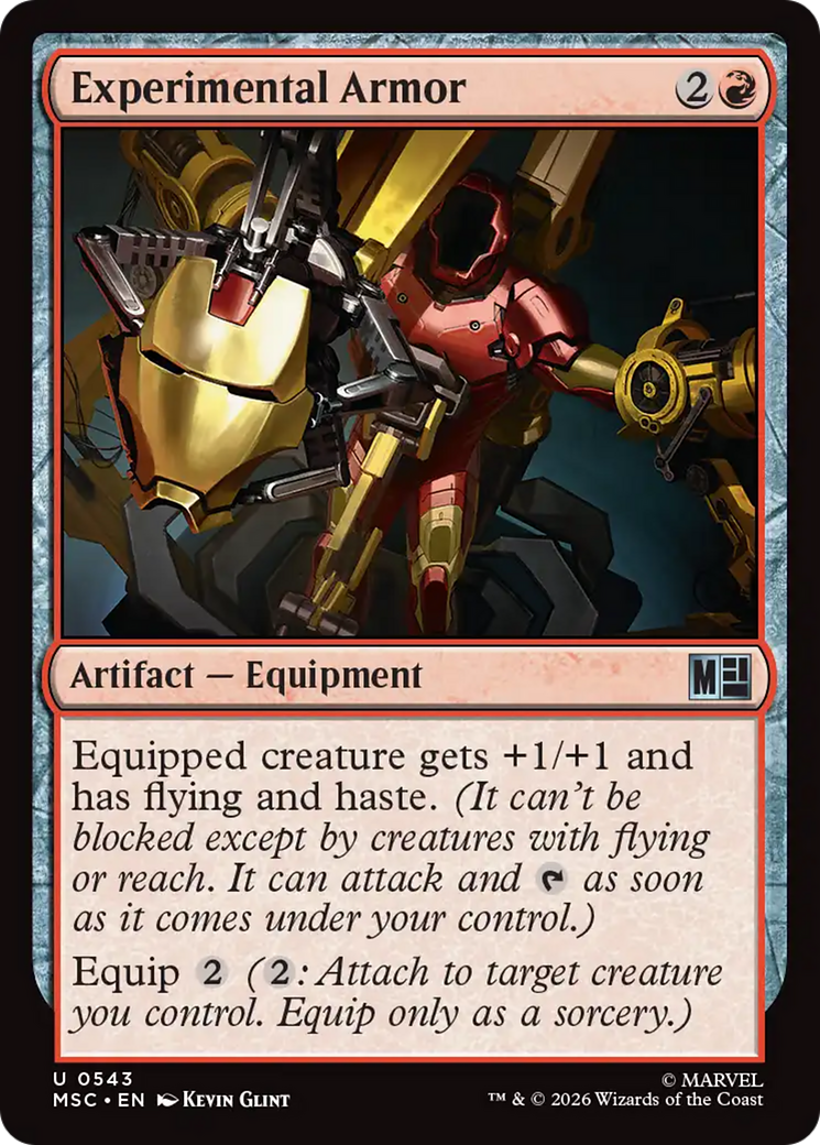 Experimental Armor [Marvel Super Heroes Commander] | L.A. Mood Comics and Games