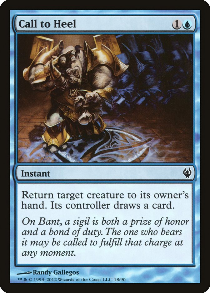 Call to Heel [Duel Decks: Izzet vs. Golgari] | L.A. Mood Comics and Games