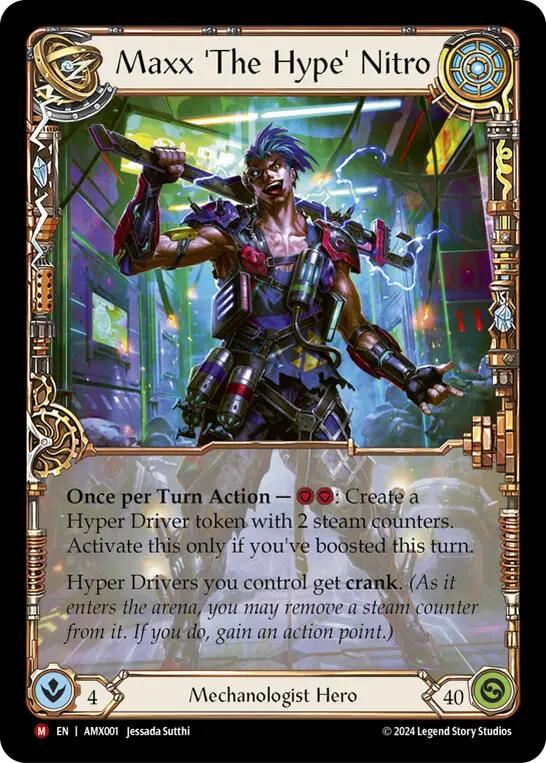Maxx 'The Hype' Nitro [AMX001] (Armory Deck: Maxx Nitro) | L.A. Mood Comics and Games