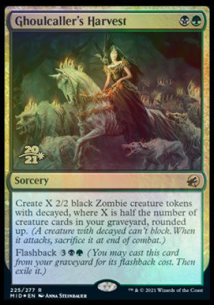Ghoulcaller's Harvest [Innistrad: Midnight Hunt Prerelease Promos] | L.A. Mood Comics and Games