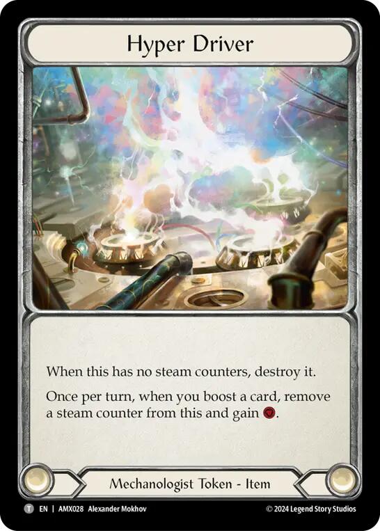 Hyper Driver [AMX028] (Armory Deck: Maxx Nitro) | L.A. Mood Comics and Games