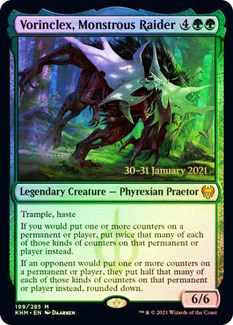 Vorinclex, Monstrous Raider [Kaldheim Prerelease Promos] | L.A. Mood Comics and Games