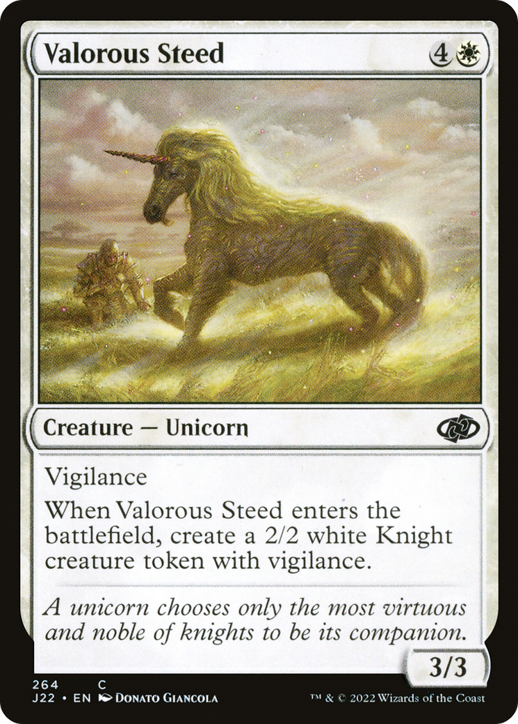 Valorous Steed [Jumpstart 2022] | L.A. Mood Comics and Games
