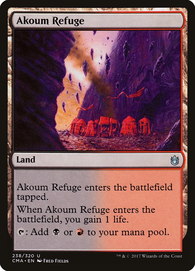 Akoum Refuge [Commander Anthology] | L.A. Mood Comics and Games