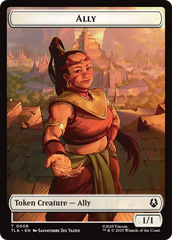 Ally (0008) // Soldier (0002) Double-Sided Token [Avatar: The Last Airbender Tokens] | L.A. Mood Comics and Games