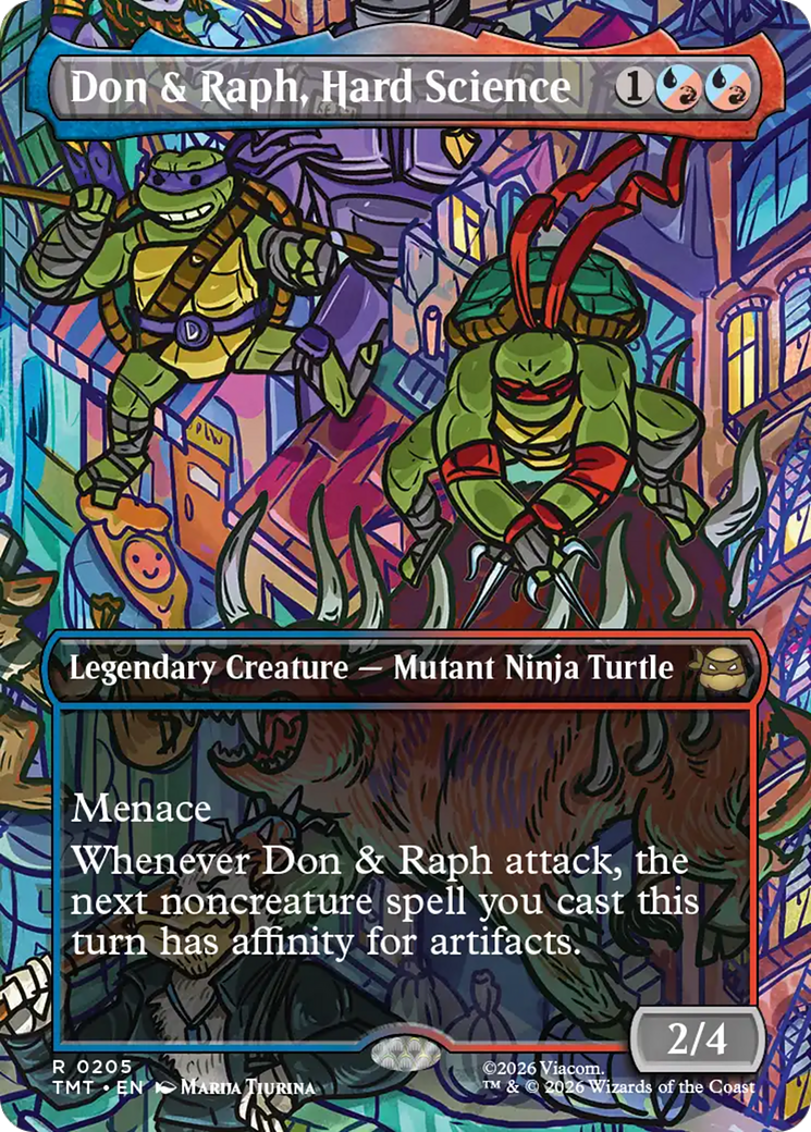 Don & Raph, Hard Science (Borderless) [Teenage Mutant Ninja Turtles] | L.A. Mood Comics and Games