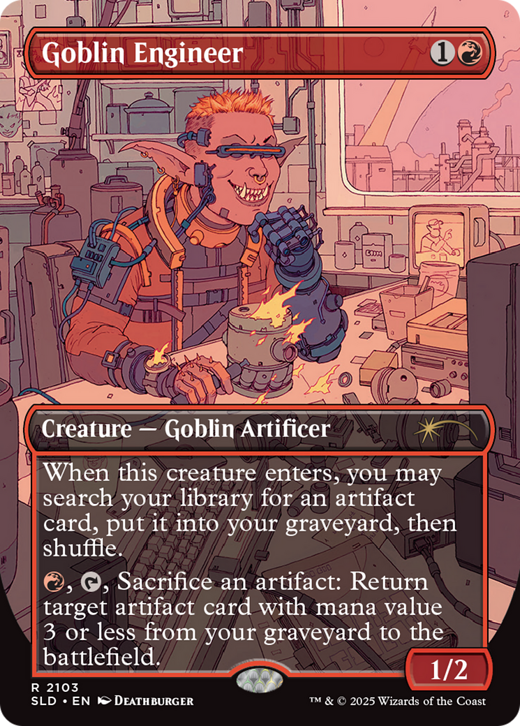 Goblin Engineer (Galaxy Foil) [Secret Lair Drop Series] | L.A. Mood Comics and Games