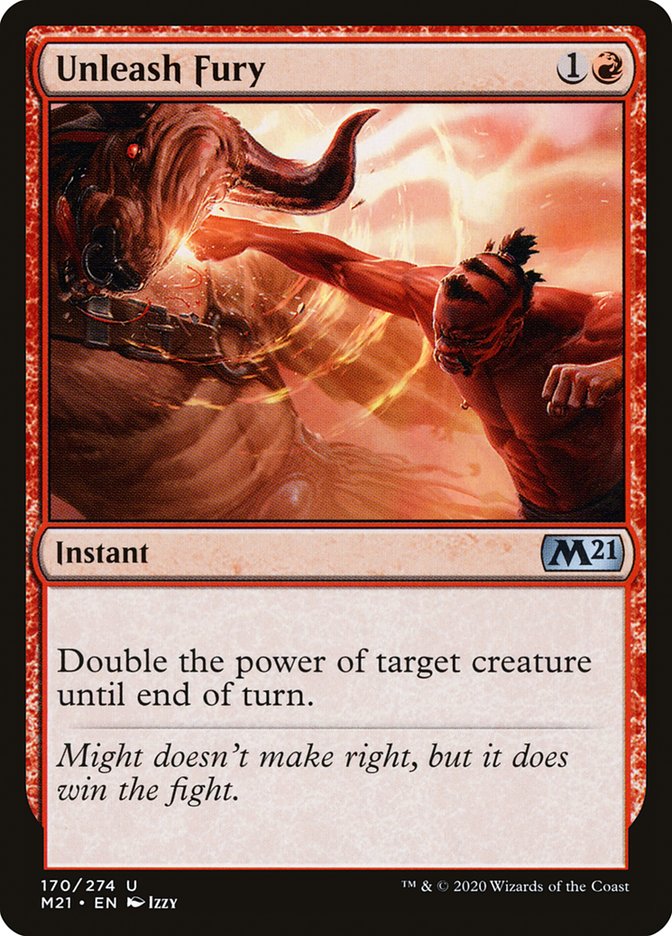 Unleash Fury [Core Set 2021] | L.A. Mood Comics and Games