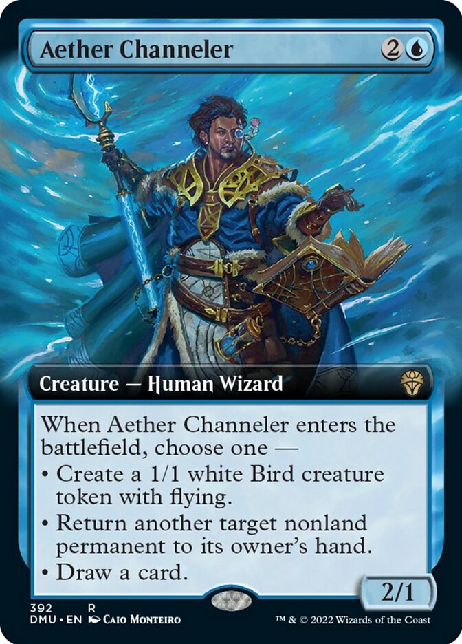 Aether Channeler (Extended Art) [Dominaria United] | L.A. Mood Comics and Games