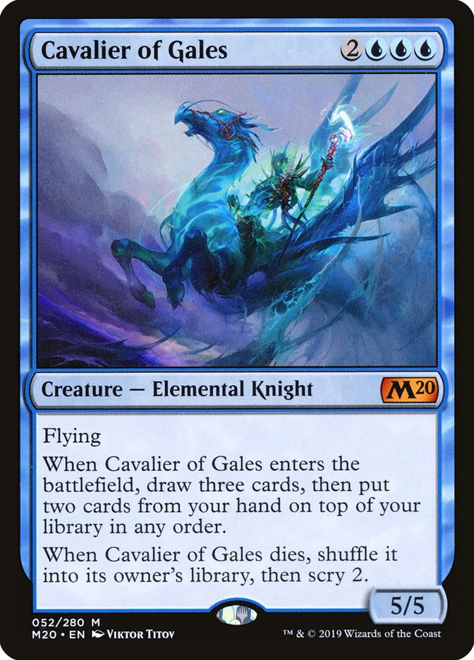 Cavalier of Gales [Core Set 2020] | L.A. Mood Comics and Games