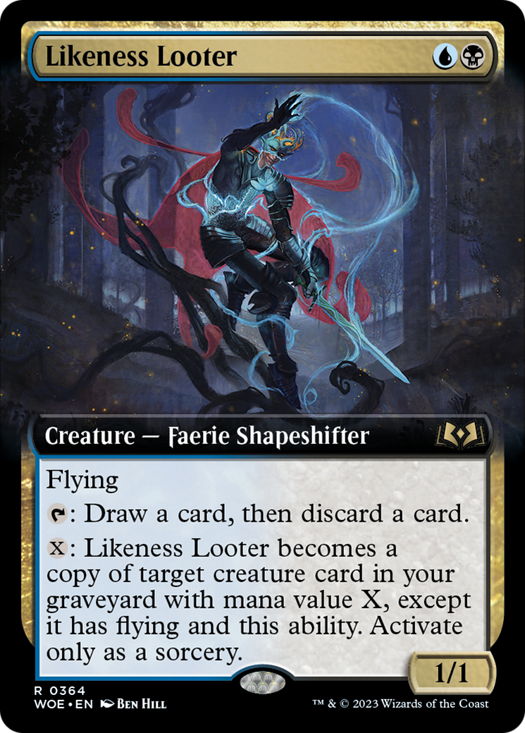 Likeness Looter (Extended Art) [Wilds of Eldraine] | L.A. Mood Comics and Games