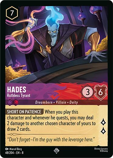Hades - Ruthless Tyrant (48/204) [Reign of Jafar] | L.A. Mood Comics and Games